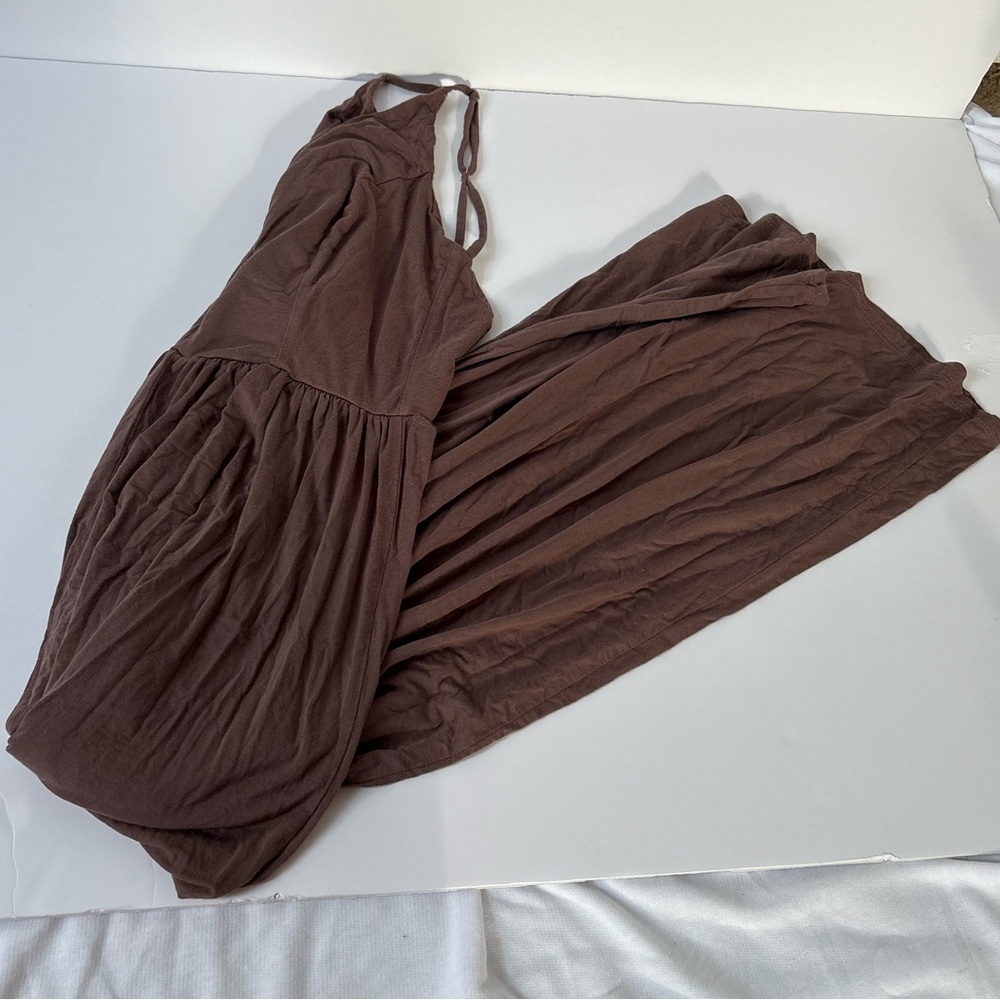 Soprano Chocolate Brown Women's Jumpsuit